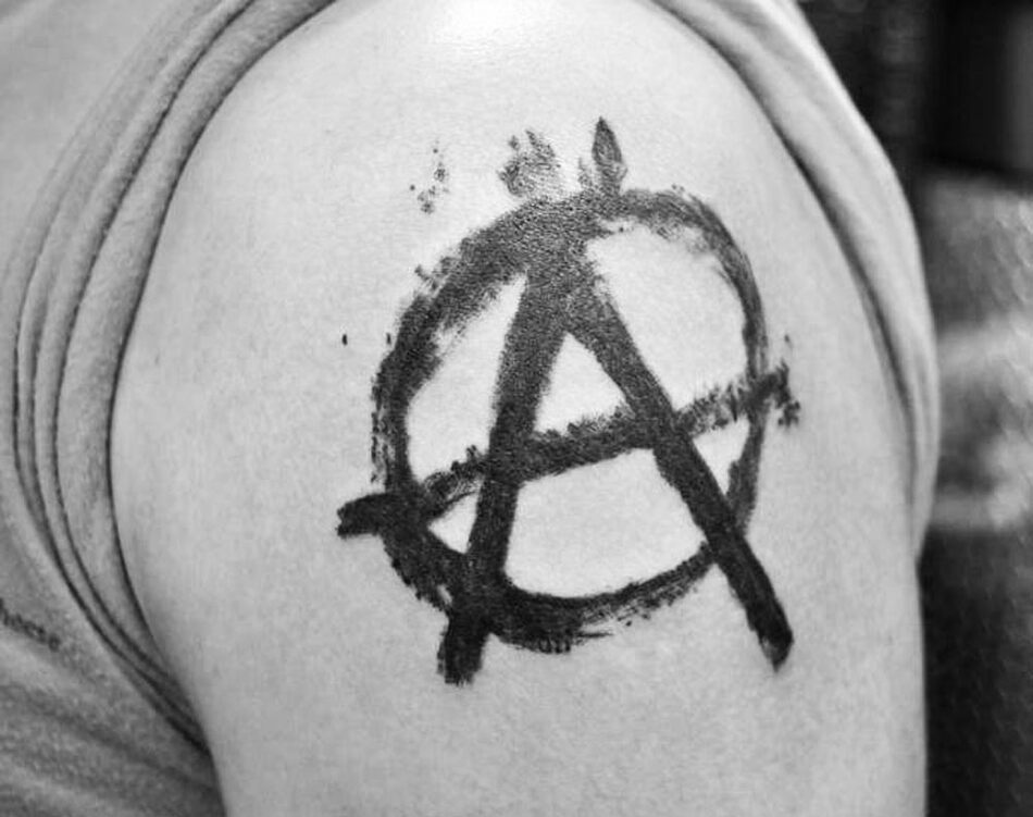 Тату анархия: значение, фото татуировки, эскизы