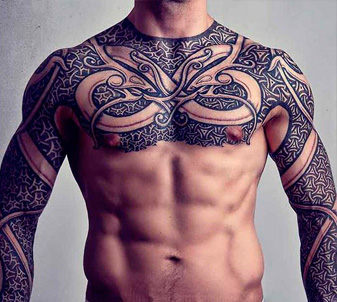 Татуировки с изображением узоров