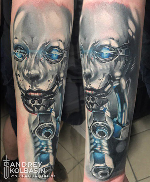 тату в стиле realism, colortattoo, мастер Андрей Колбасин